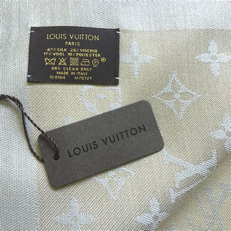 authentic louis vuitton scarf tag|Louis Vuitton scarf on sale.